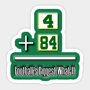 Favre Plus Sharpe Equals Football's Biggest What-If Sticker